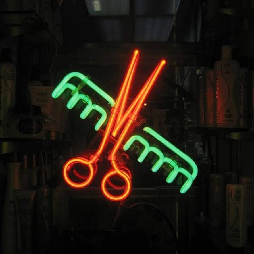 アメリカン LED BARBER SHOP 床屋 電飾看板 雑貨 美容院 ネオン 53zak767-1.jpg